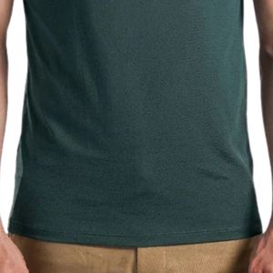 Camiseta Deportiva Cross Flex Tee Verde Slim Fit para Hombre, Transpirable, Absorbe la Humedad, para Gimnasio, Entrenamiento, Ropa Deportiva, Logotipo Personalizado - Product Image 5