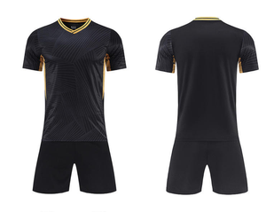 Custom Soccer Uniforms Sublimated Football Jerseys Shorts Team Kits 100% Polyester Breathable Windproof Private <b>Label</b> - Product Image 3