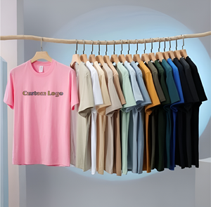 T-shirt personnalisé de qualité supérieure en coton, toucher doux, impression de logo OEM, vêtements décontractés unisexes, approvisionnement en gros - Product Image 1