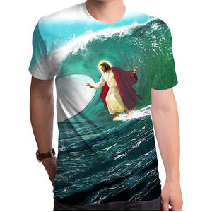 T-shirts de sport à manches courtes en coton 100% respirant de haute qualité, personnalisables, imprimés, unis, vierges, sublimables, pour la course à pied et la gym, séchage rapide - Product Image 1