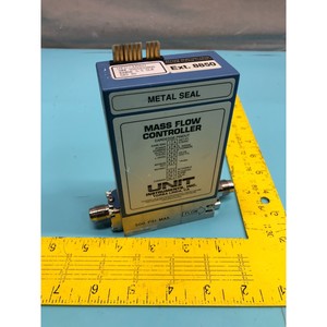 UNIT UFC-<b>1660</b> MFC, Range 3.5 SLM, He GAS, 173072 - Trusted Global Legacy Semiconductor Equipment and Parts at - Product Image 1