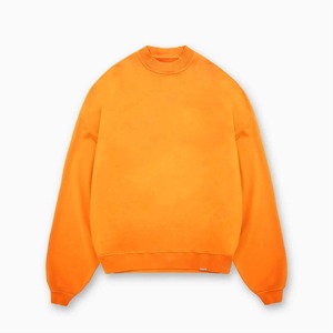 เสื้อฮู้ดดี้ผู้ชายไซส์ใหญ่ ผ้าฝ้ายถักเนื้อนุ่มสีเทาเข้ม 100% กันลม ทรงหลวม ปักลาย 3 มิติ ผลิตตามแบบ OEM - Product Image 4