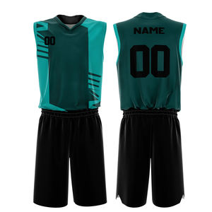 Ensemble d'uniformes de basketball imprimés respirants de qualité supérieure, résistants, avec logo personnalisé, tenue professionnelle pour équipe, en vente - Product Image 1