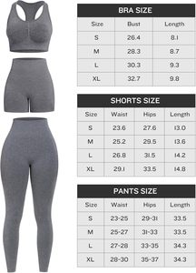 ชุดโยคะคุณภาพพรีเมียมขายส่ง พร้อมโลโก้สั่งทำ ผ้าสแปนเด็กซ์/ไนลอน ชุดออกกำลังกายยืดหยุ่นได้ สำหรับออกกำลังกายและโยคะ - Product Image 3