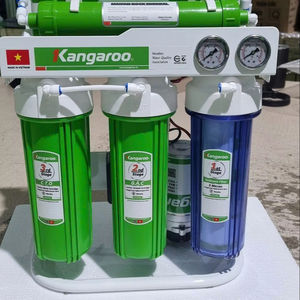 Sistema de ósmosis inversa de alta eficiencia con soporte y 2 medidores - Purificador de agua por ósmosis inversa - Product Image 1