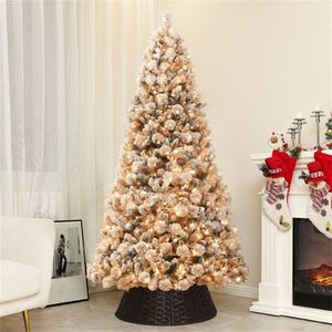 Albero di Natale di Lusso in Pino da 2,7m, Personalizzabile 210cm-300cm, Materiale PET PVC PE, Base in Metallo, Bacche Premium Personalizzate - Product Image 1