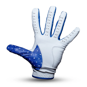 Golf <b>Glove</b> Reinforced Leather Palm Breathable Stretch Fabric Professional Golf outdoor Sports Activities anti-slip grip <b>moisture</b> - Product Image 1