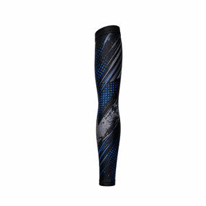 Sports <b>Arm</b> <b>Sleeve</b> Men Custom <b>Compression</b> Athletic Fitness Workout Running Cycling Breathable Stretch Training Support Protective - Product Image 3