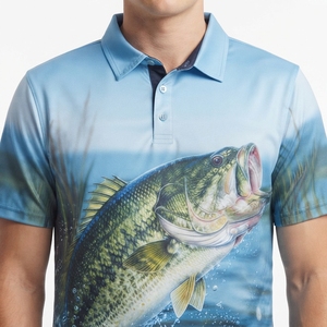 100% <b>Polyester</b> Quick Dry Performance <b>T</b>-<b>shirts</b> <b>Men</b> Outdoor Fishing <b>T</b> <b>Shirt</b> Digital Print Custom Sublimation Long Sleeve <b>t</b> <b>Shirts</b> - Product Image 5