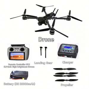 Drone de Course Commercial Z15D Professionnel 4K UHD FPV à Vendre, Charge Utile 7-8KG, Caméra RC, GPS, Suivi IA, Portée 15KM - Product Image 5
