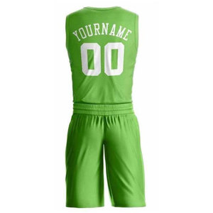 Uniforme de basket-ball de haute qualité, design personnalisé, logo imprimé, 100% polyester, séchage rapide, vêtements de sport, faible MOQ, service OEM - Product Image 3