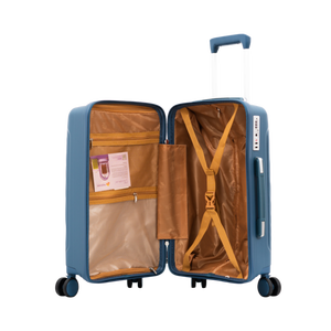 Nouvel ensemble de bagages rigides en PP avec serrure TSA, poignée en aluminium et roues pivotantes à 360° – Fabricant vietnamien – Design tendance et durable - Product Image 1