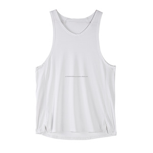 Chaleco Deportivo para Hombre en Existencia, Material de Nailon, Cuello Redondo, Sin Mangas, Malla, Camiseta Deportiva para Hombre - Product Image 6