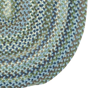 Geometric Flat Weave Wool Acrylic Area <b>Rug</b> Rectangle Bohemian Style Non-Slip Rubber Backing Living Room Use Thin 0.2-0.4 in - Product Image 2