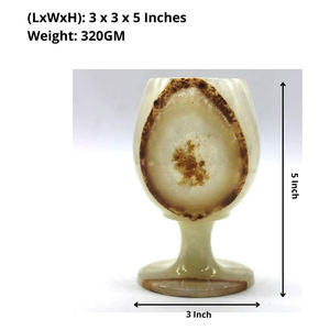 Vaso de chupito de mármol ónix natural de fábrica, copas de colores, decoración de patchwork tallado, losa grande moderna para cocina, ¡amor garantizado! - Product Image 2