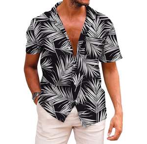 Chemise hawaïenne pour homme sur mesure, personnalisée, décontractée, anti-rides, respirante et confortable pour adultes - Product Image 1