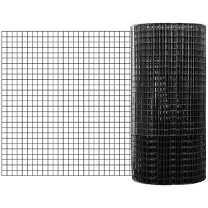 Rete Metallica 36'' x 50FT, Maglia 1''x1'', Calibro 16, Rete per Polli, Recinzione in Acciaio Zincato Rivestito in Vinile - Product Image 1
