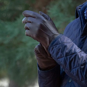 Gants en cuir de qualité supérieure, résistants à l'eau et au vent, design classique, pour un usage quotidien, vente en gros - Product Image 5