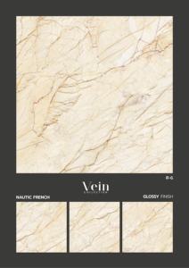 Carreaux en porcelaine 60x60 cm, conçus pour des aménagements intérieurs raffinés, offrant une résistance de surface et un équilibre carré constants. - Product Image 2