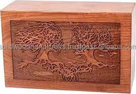 Urnas de madera, urna de cremación para adultos, urna pulida de madera hecha a mano, urnas funerarias, urna de entierro a bajo precio - Product Image 6