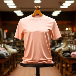 Camiseta de alta calidad en oferta, 100% algodón, camiseta para hombre con estampado personalizado, estilo liso, directamente de fábrica en Bangladesh. - Product Image 3