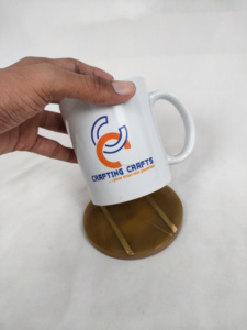 แผ่นรองแก้วไม้ ประดับเรซิ่นและกระดูก ดีไซน์ทันสมัย เป็นมิตรกับสิ่งแวดล้อม ขนาดสั่งทำได้ ผิวขัดเงาสีแดง คุณภาพดี ราคาประหยัด เส้นผ่านศูนย์กลาง 300 มม. - Product Image 3