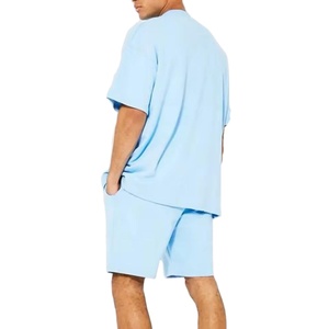Ensemble t-shirt et short pour homme de haute qualité, vêtements d'été, vêtements de sport, vêtements oversize pour homme, ensemble respirant pour homme - Product Image 3
