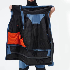 Chaqueta de Esquí para Mujer, Ropa Exterior para Snowboard, Blanca, con Capucha, Transpirable, Impermeable, Cortavientos, con Cremallera, Ligera, Térmica, para Todas las Estaciones - Product Image 5