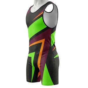 Combinaison de lutte professionnelle, vêtements de sport respirants et compressifs - Product Image 3