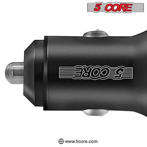 Adattatore USB + Type-C per Ricarica Rapida con Chip Intelligente, Caricabatterie Veloce per Auto, Camion e SUV - Product Image 5