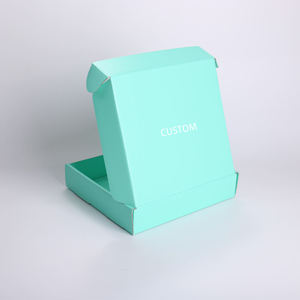 Custom Eco-Friendly Biodegradable Corrugated Shipping Mailer <b>Paper</b> <b>Box</b> Glossy Lamination UV Embossed Double-sided Printing <b>Box</b> - Product Image 2