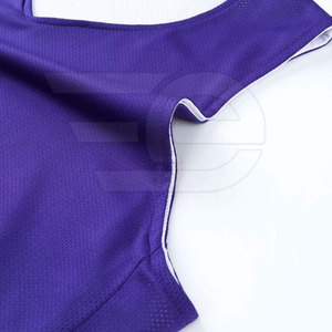 Uniforme de basket-ball de qualité supérieure, couleur unie, à bas prix, nouveau style, design personnalisé - Product Image 3