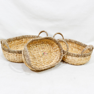 Artex Dong Thap Panier de rangement tissé naturel écologique en usine Modèle SD20220A pour cuisine et garde-manger - Product Image 5