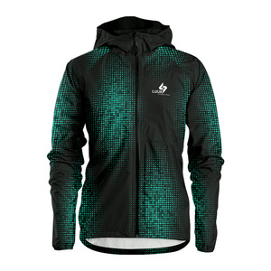 Factory Direct Hooded Windbreaker <b>Jacket</b> Unisex Premium Lightweight Outdoor Activewear Private Label Production - Product Image 4