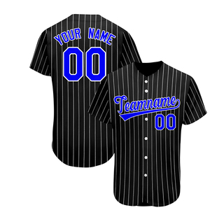 Maillot de baseball réversible pour homme adulte, 100 % polyester, durable, respirant, manches courtes, logo personnalisé sur le devant, couleurs personnalisables - Product Image 2