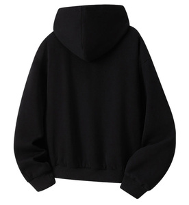Sweat à capuche réversible pour homme, imprimé à carreaux, avec broderie, veste à capuche contrastée pour l'hiver, sweats à capuche et sweat-shirts pour homme - Product Image 4