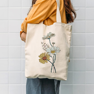 New Fashion High Quality Cheap Price 100% Cotton Tote <b>Bag</b> Hand Carry Luxury Handbags Custom Logo And SIze - Product Image 2