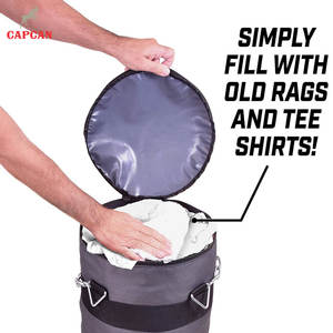 Sacos de Boxeo de Cuero de Primera Calidad, Estilo Nuevo, Resistentes y Ligeros, con Relleno de Arena, Plegables, Venta Directa de Fábrica - Product Image 2