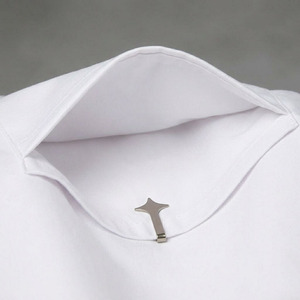 Blouse médicale pour femme en tissu sergé coton-polyester avec détection d'aiguilles - Uniforme d'hôpital pour médecins et infirmières, coupe classique - Product Image 6