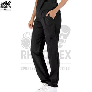 Nouvelle Arrivée Style Européen Blouse Médicale d'Infirmière Extensible à Col en V avec Poche Taille Moyenne pour l'Automne - Product Image 6