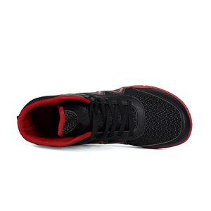 Chaussures de boxe pour hommes en cuir de haute qualité avec doublure en mesh, semelle intermédiaire en PVC, logo personnalisable, couleur au choix, été/hiver, vente en gros - Product Image 4