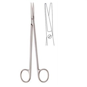 Tijeras para Prostata de Acero Inoxidable, Rectas, con Patrón Delicado, Instrumentos Genitourinarios Reutilizables, Tijeras de Urología para Prostata - Product Image 6