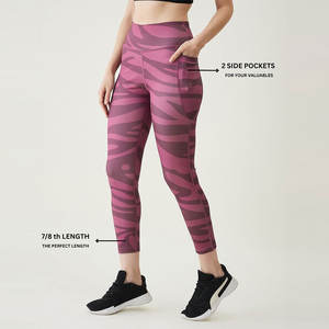 Leggings de yoga de la mejor calidad, precio razonable, nuevo diseño, transpirables, hechos en Pakistán. - Product Image 2