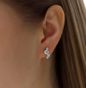 Anillo de Diamantes de Oro de 18K Premium, Joyería de Diamantes Cultivados en Laboratorio, Claridad VVS, Color D, Anillo de Compromiso para Mujer, Venta al Por Mayor - Product Image 5