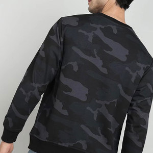 Sweat-shirt homme col rond moderne en tissu polaire pour temps frais et confort quotidien - Product Image 2
