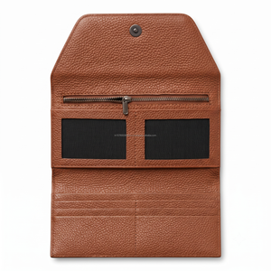 Nouveau Portefeuille Pochette Western en Cuir de Vachette Rustique 2026 avec Fourrure Animale Vintage pour Femme, Multiples Emplacements pour Cartes et Billets - Product Image 3