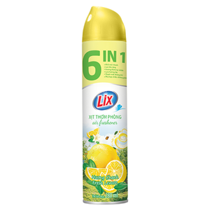 Spray Aromatizante para Habitaciones Lix Lemon 280ml, Aromatizante de Larga Duración, Precio Competitivo, Venta al Por Mayor, Exportación - Product Image 1