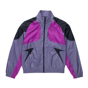 Chaqueta cortavientos deportiva de poliéster 100% ligera con cremallera completa para hombre, estilo urbano, con logo para mujer - Product Image 1