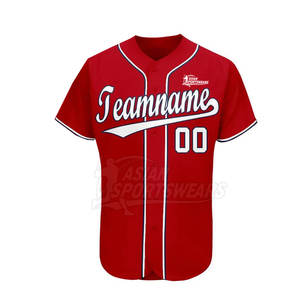 Último Modelo de Camiseta de Béisbol al por Mayor, Diseña Tu Propia Camiseta de Béisbol Personalizada - Product Image 3