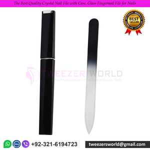 The Best Quality Crystal Nail <b>File</b> with <b>Case</b>, Glass Fingernail <b>File</b> for Nails - Product Image 1